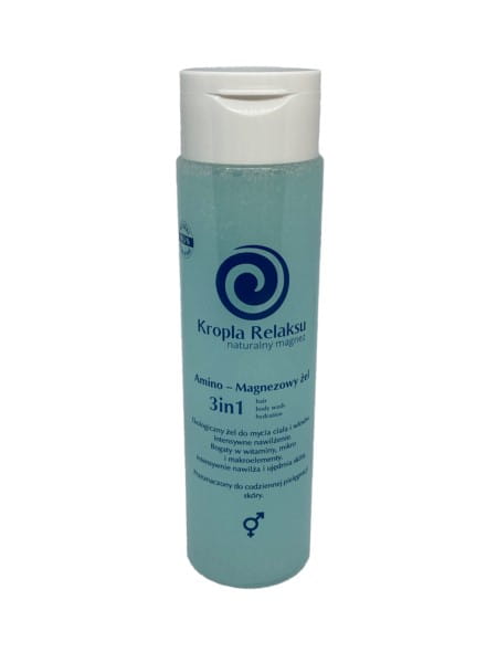 KROPLA RELAKSU Magnesium Körpergel Amino, 250 ml, Entspannungs-Gel mit Magnesium für die Haut und Muskeln.