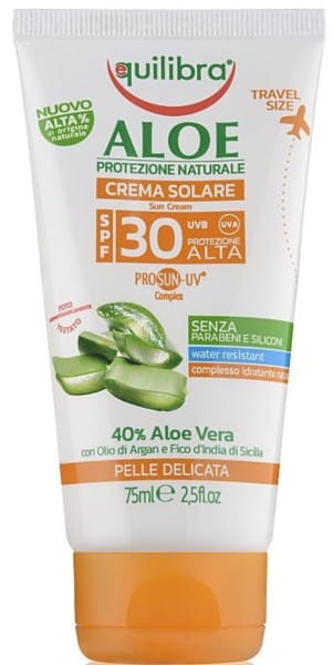 Opaľovací krém SPF 30 + UVA UVB 75 EQUILIBRA