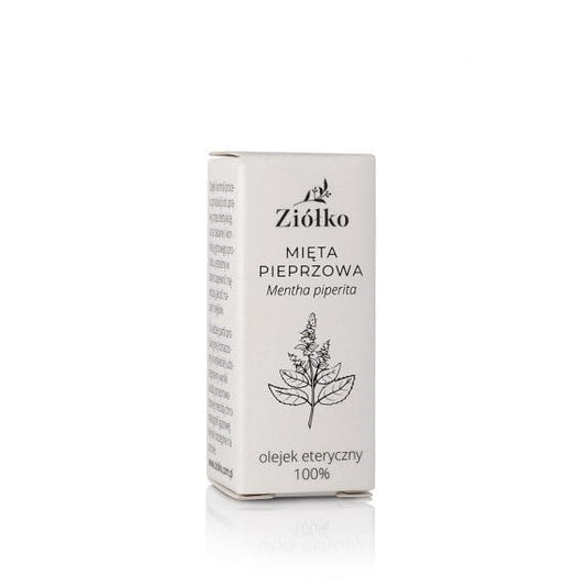 Ätherisches Pfefferminzöl von biogo in einer 10 ml Flasche, naturbelassen und frisch, ideal für Aromatherapie und Hautpflege