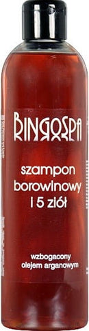 Rašelinový šampón vyrobený z 5 bylín BINGOSPA