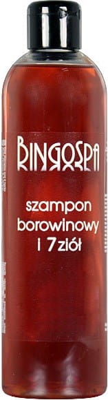 Peat shampoo made from 7 BINGOSPA herbs