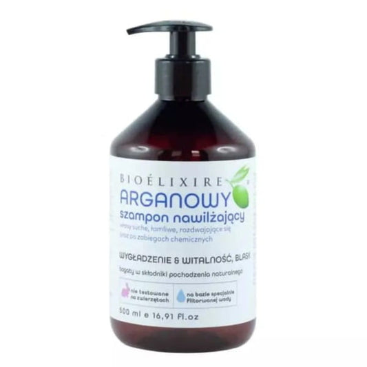 Argan Feuchtigkeitsshampoo 500 ml bioELIXIRE - Biogo.de