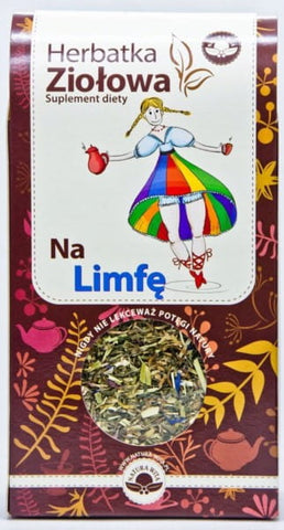 Herbal tea for the lymph 80g NATURA WITA