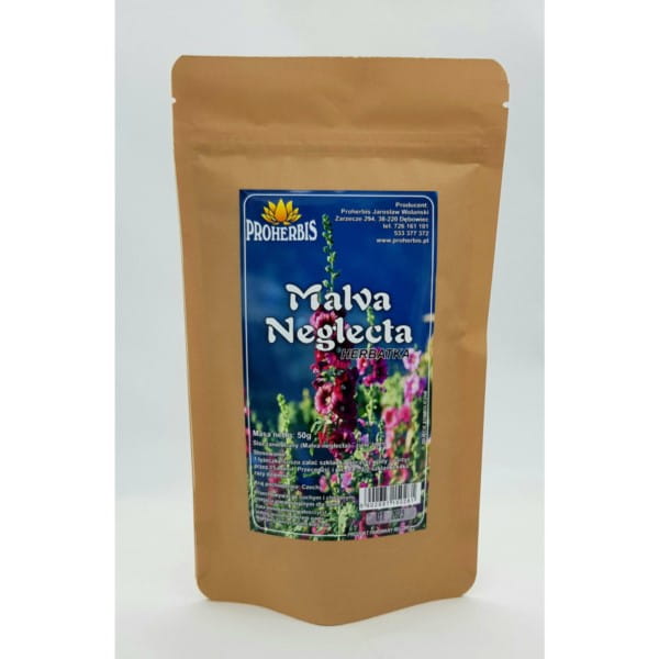 Malva Neglecta Tee 50 g PROHERBIS - Biogo.de Huvudsaklig produktbild