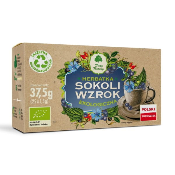 Falkentee EKO Sehkraft 25x2g GESCHENKE DER NATUR - Biogo.de Hlavný obrázok produktu