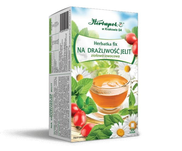 T� fijo para irritaciones intestinales 20 packs HERBAPOL
