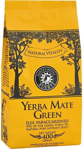 Yerba Mate verde fuertE 400g