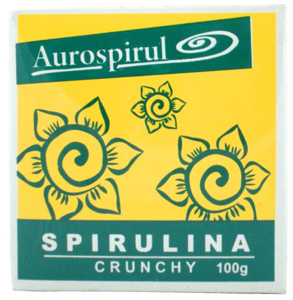 Spirulina crunchy 100 g reinigt AUROSPIRUL - Biogo.de Hover Image