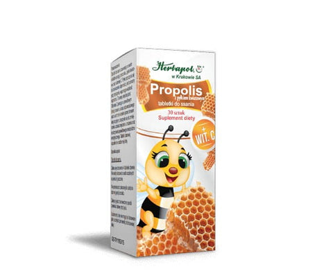 Propolis mit Blütenpollen 30 HERBAPOL-Tabletten