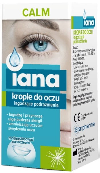 CALM Augentropfen 10ml beruhigende IANA