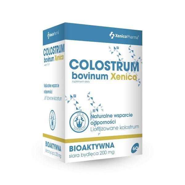 Kolostrum bovinum xenico 200 mg XENICOPHARMA - Biogo.de Imagine principală a produsului