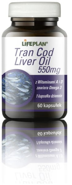 Herb - Piast Tran Lebertran 60 Kapseln OMEGA 3 - Biogo.de Hauptbild