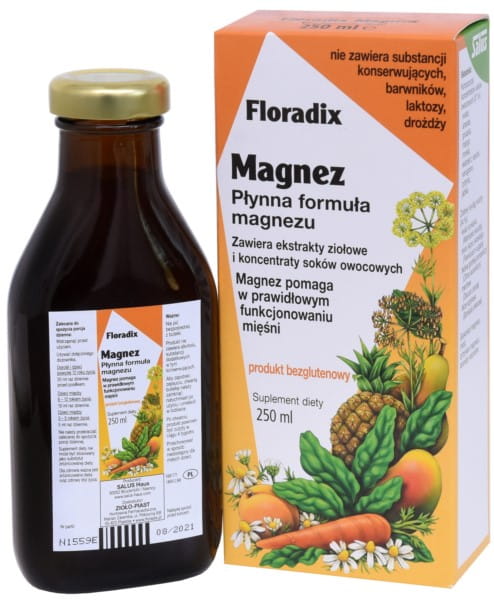 Kräuter - Magnesium Nabe 250 ml FLORADIX flüssig - Biogo.de