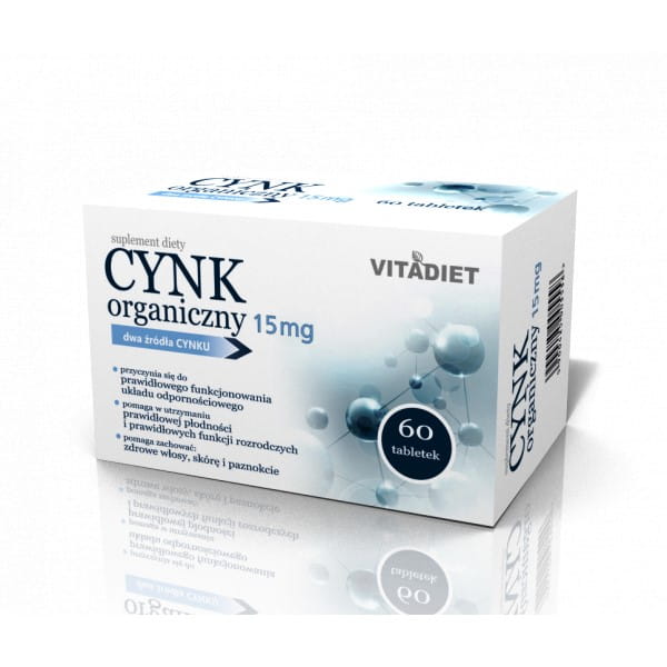 Organisches Ynk 15 mcg 60 tab. VITADIET-Widerstand - Biogo.de Hoofdafbeelding