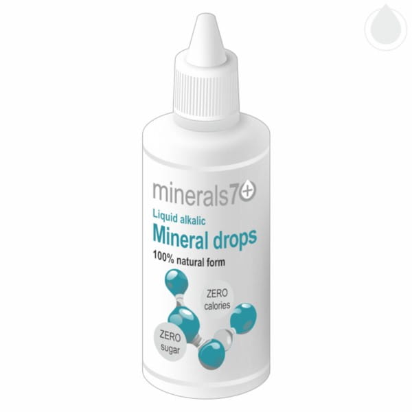 Mineralientropfen flüssig 100 ml basisch MINERALS7+ - Biogo.de