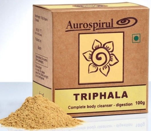 Triphala 100 g Pulver entgiftet AUROSPIRUL - Biogo.de