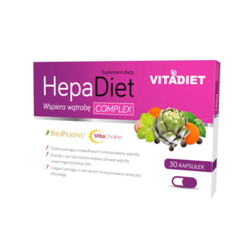 HEPAdiet 30 c�psulas soporte hep�tico - VITADIET