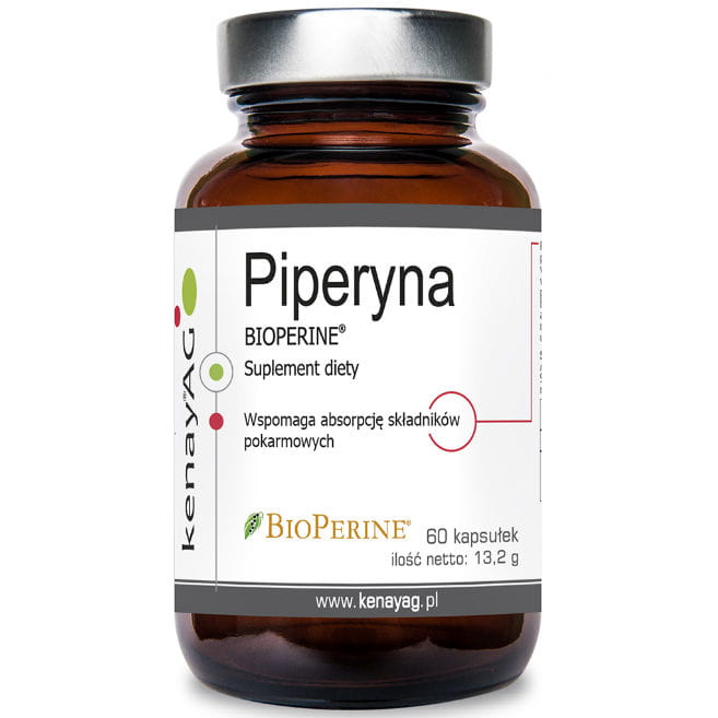 Piperine bioperine 60 Kapseln KENAY Image principale du produit