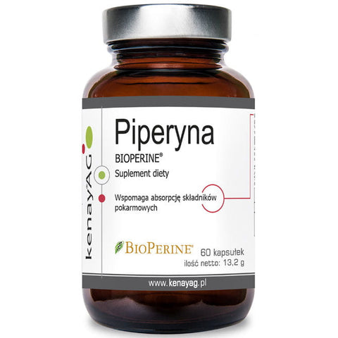 Piperine bioperine 60 Kapseln KENAY