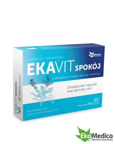 EkaWitamina Peace 24 pastillas con Malis Lavanda EKAMEDICA