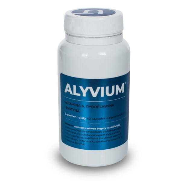 Alyvium 60 capsules Relieves symptoms of psoriasis VISANTO