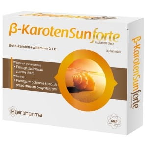 Beta Carotene Sun FORTE 30 STARPHARMA tablets