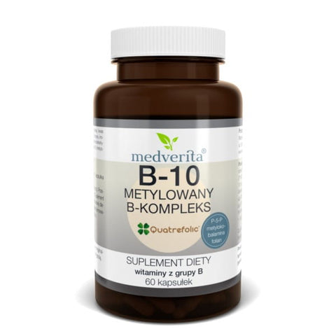 B 10 metylovaný B komplex 60 kapsúl MEDVERITA