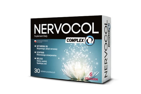 Nervocol complex 30 tab. COLFARM para calmar