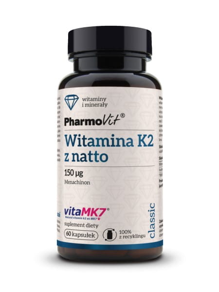Vitamin K2 mit Natto 60 Kapseln PHARMOVIT - Biogo.de