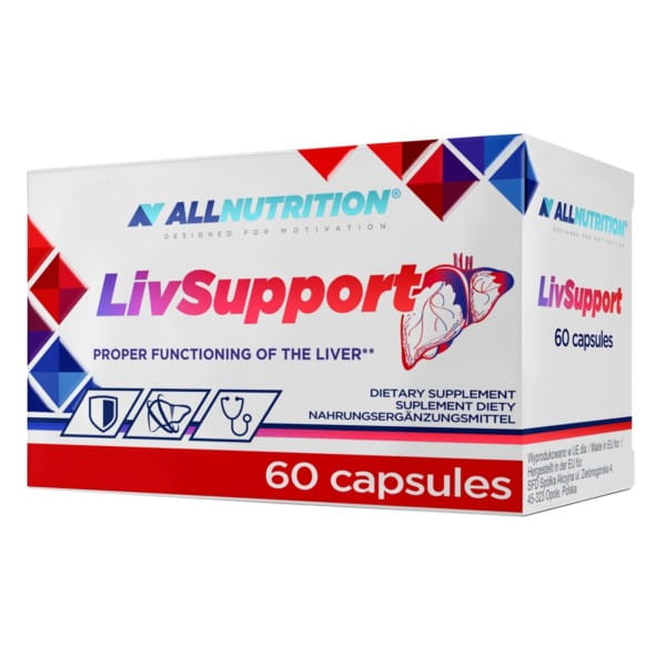 Livsupport 60 capsules ALLNUTRITION Liver