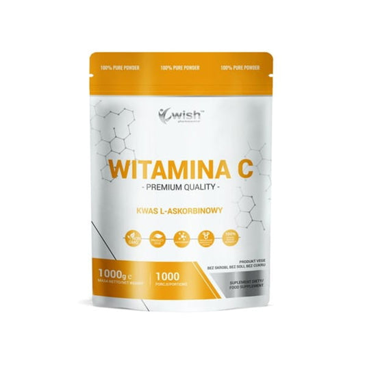 Vitamin C 1 kg L-Säure - Ascorbic WISH - Biogo.de
