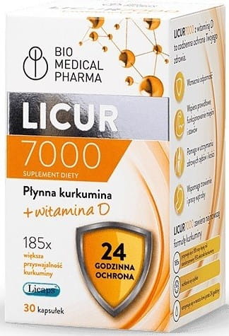 Licur 7000 Vitamin D 30k Curcumin BIO MEDICAL PHARMA - Biogo.de