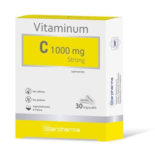Vitaminum C 1000 MG stark 30 STARPHARMA Kapseln - Biogo.de