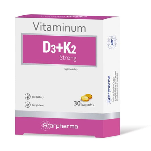 Vitaminum D3 + K2 stark 30 STARPHARMA Kapseln - Biogo.de