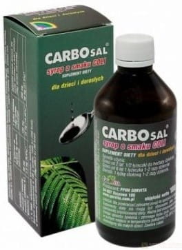 Sirop de Carbosal 100 ml pour flatulence diarrhée GORVITA