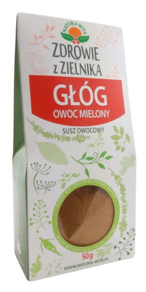 Weißdorn gemahlene Früchte 50g NATURA WELCOME - Biogo.de