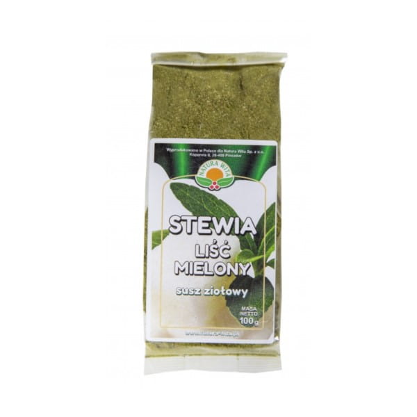 Hojas de stevia molidas 100 g BIENVENIDOS A LA NATURALEZA