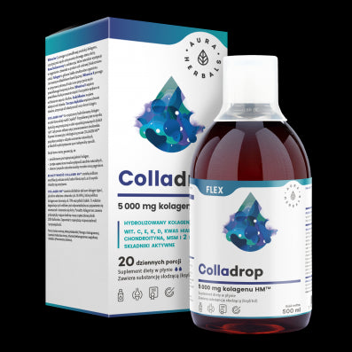 Colladrop flex colageno marino 5000mg 500ml AURA HERBS