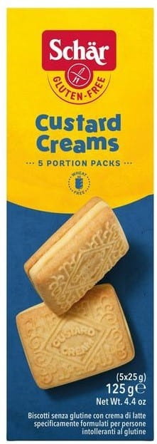 SCHAR Puddingcreme mit Keksen und Sahne, 125 g, cremige Süßigkeit in einer Schale, dekorativ angerichtet
