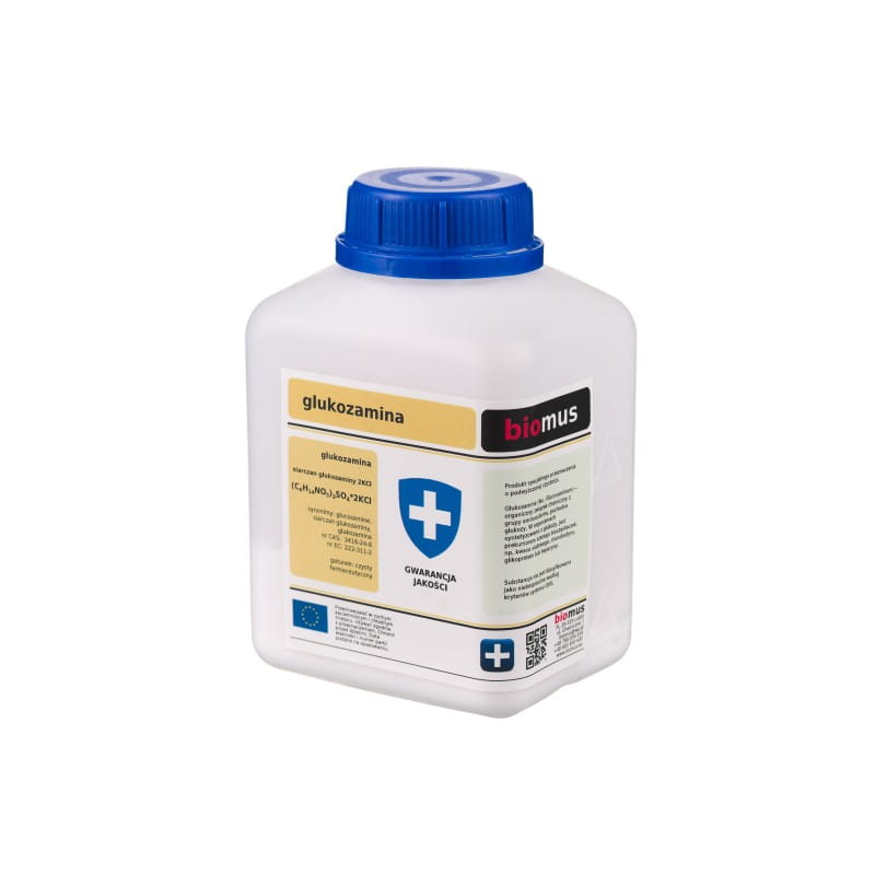 Glucosamin Glucosaminsulfat 100g BIOMUS - Biogo.de Imagine principală a produsului