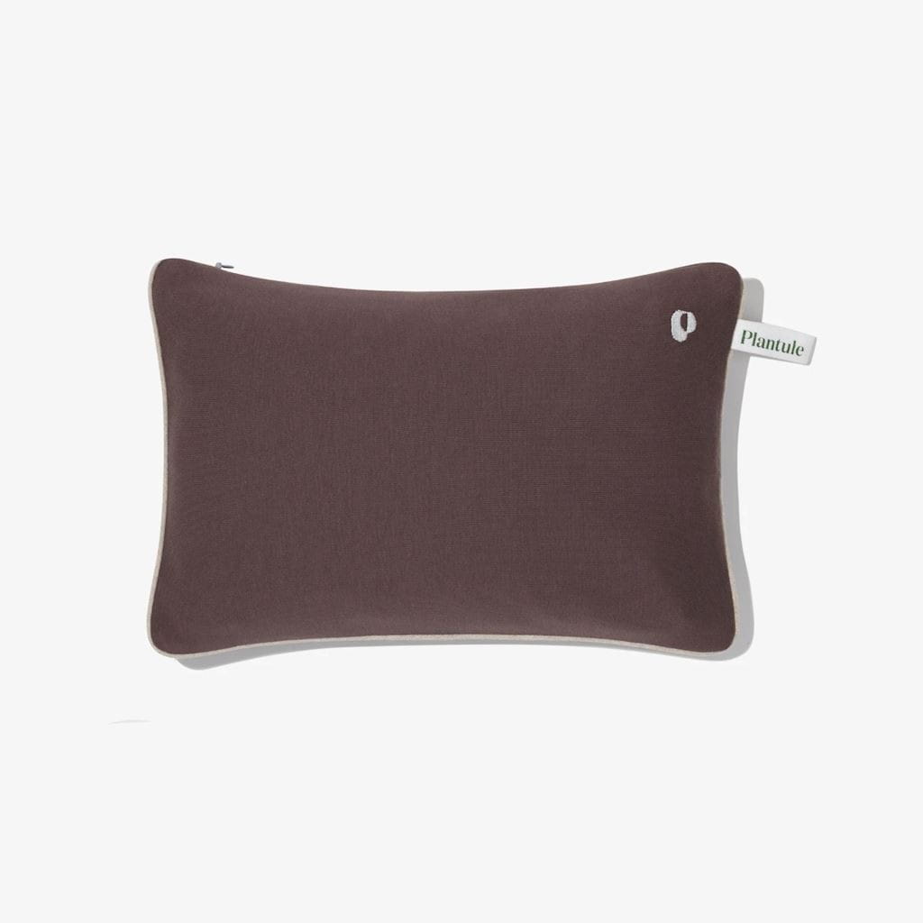 Reise-Entspannungskissen mit brauner Buchweizenschale (20 x 30 cm) - PLANTULE PILLOWS