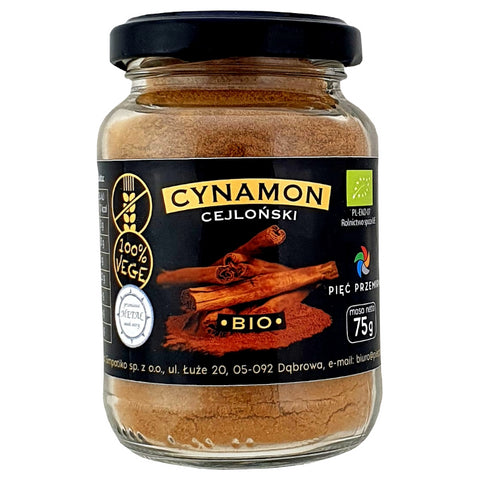 Canela de Ceil�n BIO 75g CINCO CAMBIOS