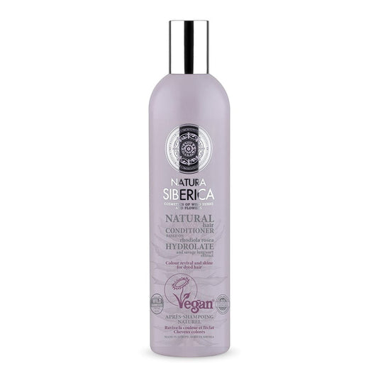 Conditioner für gefärbtes Haar von EUROBIO LAB, 400 ml Flasche, cremige Konsistenz, ideal zum Schutz und Pflege der colorierten Haare