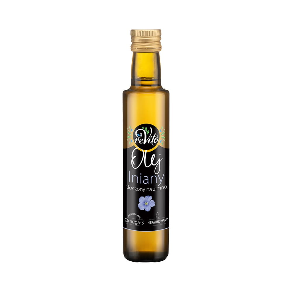 Aceite de linaza prensado en fr�o 250 ml - REVITO