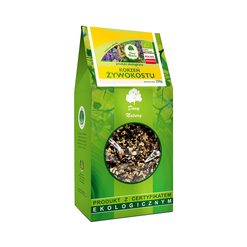 Beinwellwurzel BIO 250 g - GESCHENKE DER NATUR - Biogo.de Hlavný obrázok produktu