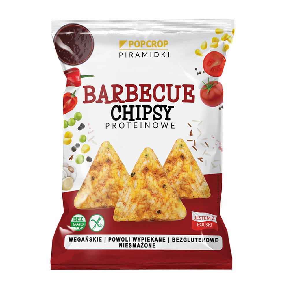 Barbecue protein pyramids 60 g - POPCROP