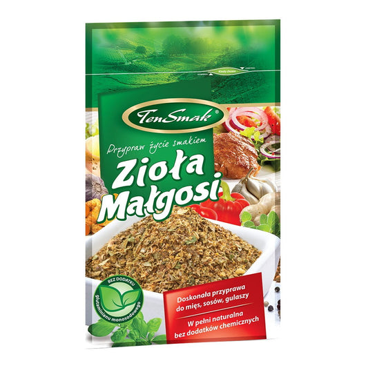 Malgosia-Kräutergewürz von Ten Smak in 20 g Dose, frische Kräutergewürzmischung, perfekt für kreative Kochrezepte