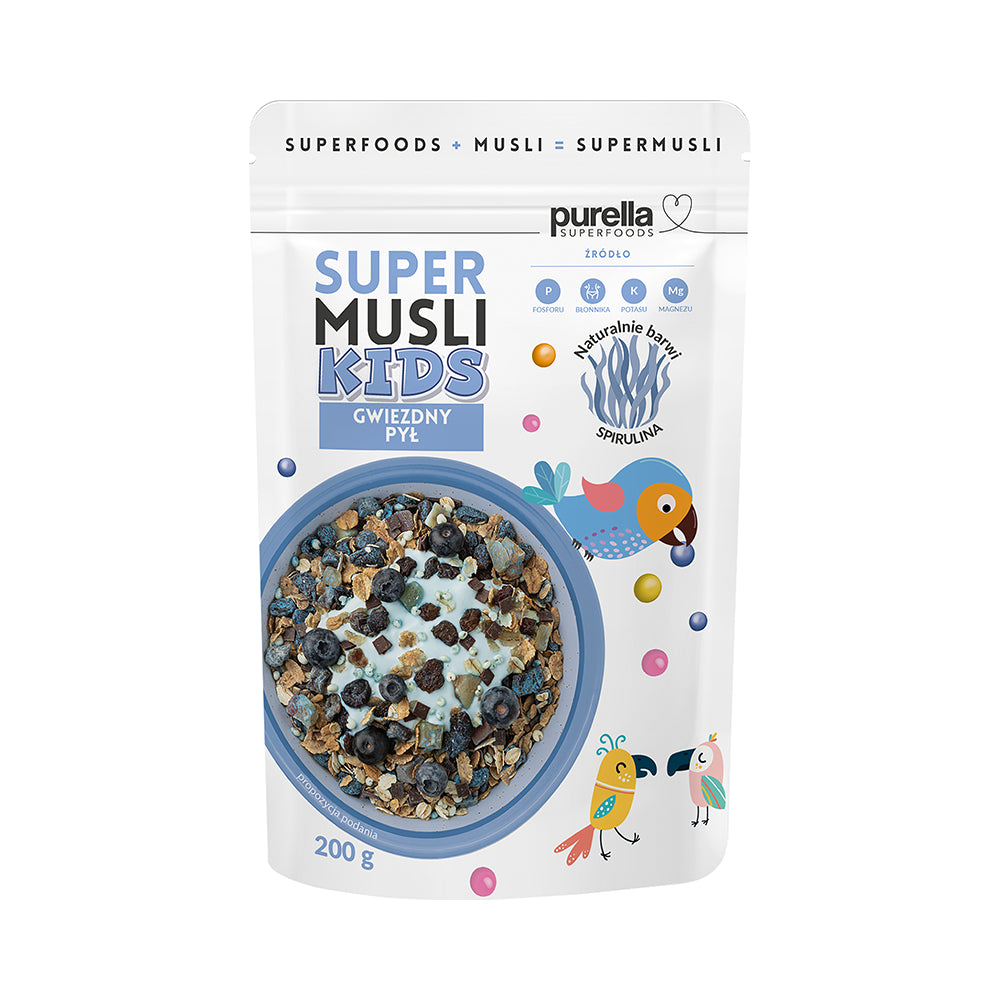 Supermusli Kids Sternenstaub 200 g - PURELLA SUPERFOODS - Biogo.de