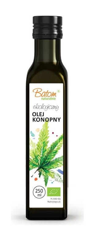 Kaltgepresstes Hanföl BIO 250 ml - BATOM - Biogo.de