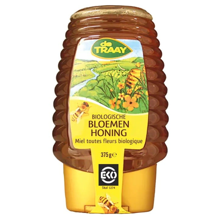 Blütennektarhonig mit Spender BIO 375 g - DE TRAAY - Biogo.de
